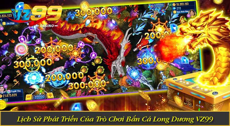 Bắn Cá Long Dương VZ99 - Săn Boss Khủng, Nhận Thưởng Cực Lớn 2 Lịch Sử Phát Triển Của Trò Chơi Bắn Cá Long Dương VZ99