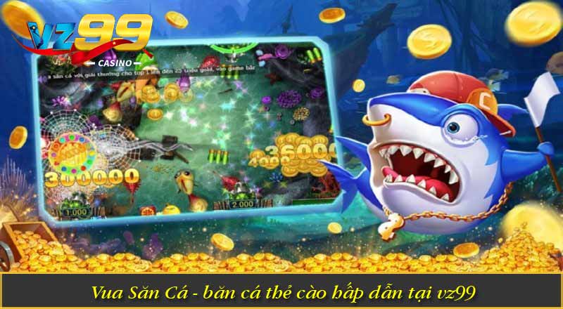 Bắn Cá Thẻ Cào – Săn Cá Trúng Thưởng, Đổi Thẻ Nhanh Chóng 4 Vua Săn Cá - Bắn cá thẻ cào hấp dẫn tại vz99